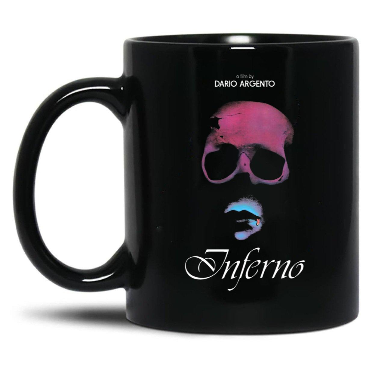 Dario Argento Inferno Horror Movie Classic Black Coffee Mug, Gift Coffee Mug