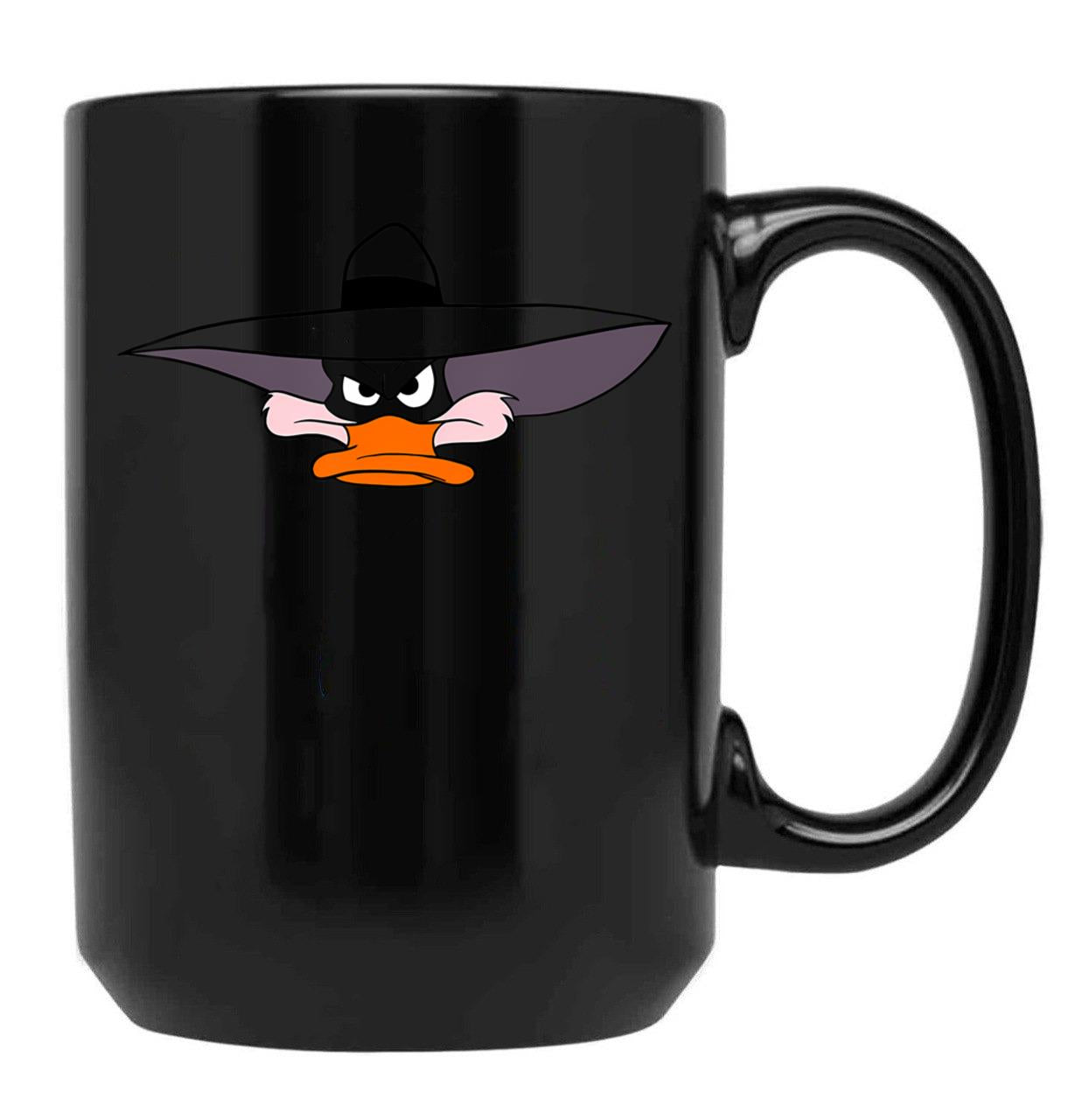 Darkwing Duck Black Coffee Mug, Gift Coffee Mug