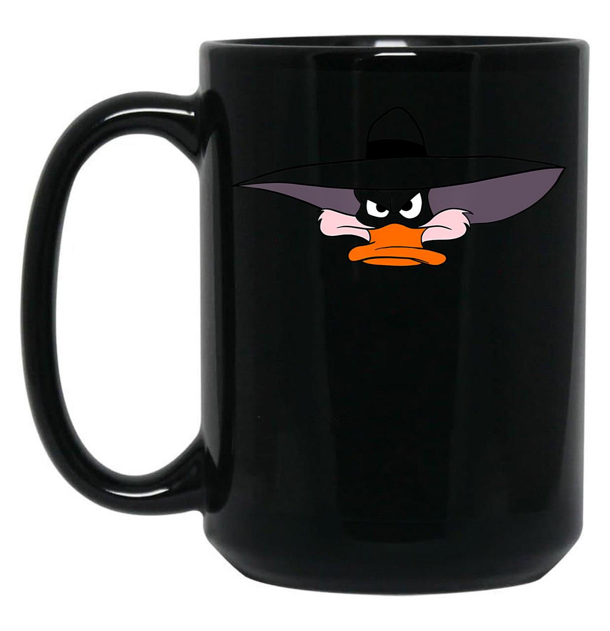 Darkwing Duck Black Coffee Mug, Gift Coffee Mug