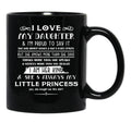 Daughter And Dad (1) Black Coffee Mug - Black