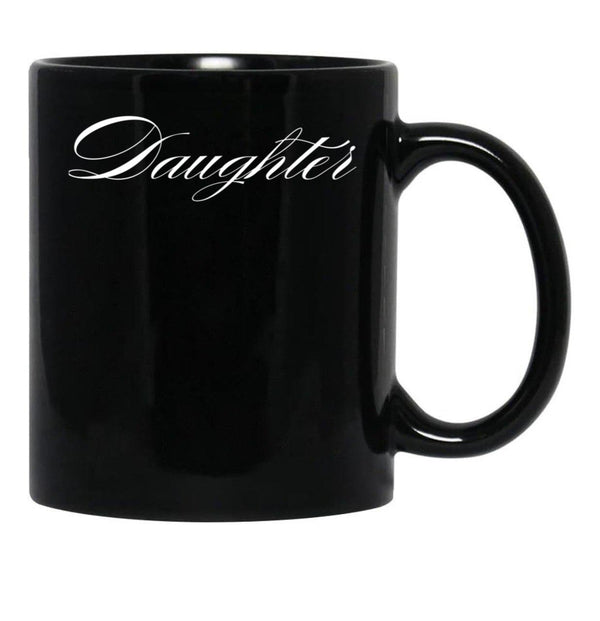 Daughter Family Collection Mugs (1) Black Coffee Mug - Black