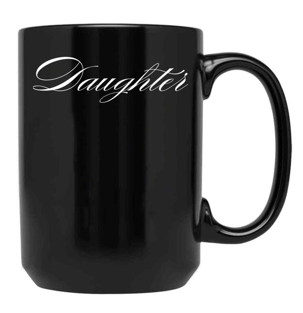 Daughter Family Collection Mugs (1) Black Coffee Mug - Black