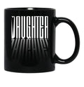 Daughter Love Black Coffee Mug - Black