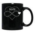 Daughter Personalized Sympathy GifMug Black Coffee Mug - Black