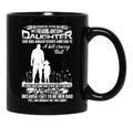 Daughter She Bought Me This Mug Black Coffee Mug - Black