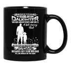 Daughter She Bought Me This Mug Black Coffee Mug - Black