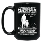 Daughter She Bought Me This Mug Black Coffee Mug
