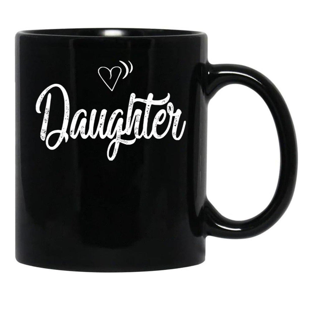 Daughter Mug Black Coffee Mug - Black