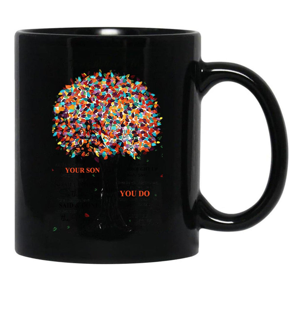 Daughter To Mother-In-Law Mugs Black Coffee Mug - Black