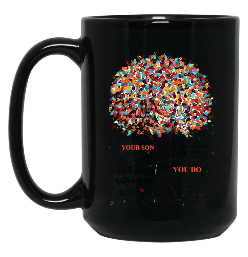 Daughter To Mother-In-Law Mugs Black Coffee Mug