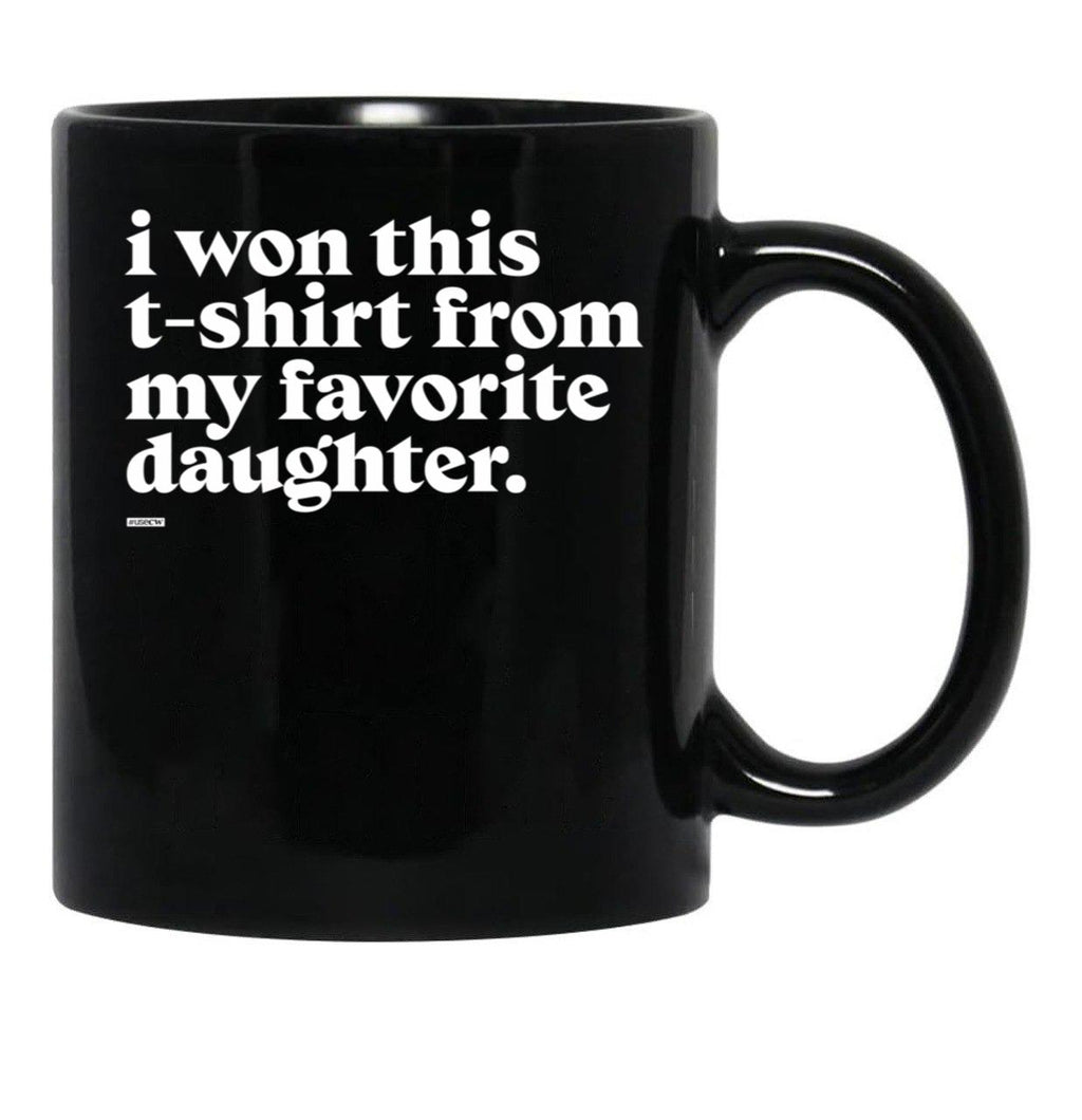 Daughter (2) Black Coffee Mug - Black