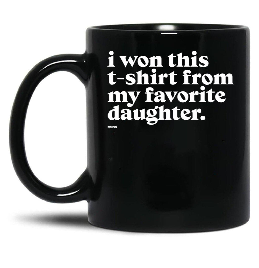 Daughter (2) Black Coffee Mug