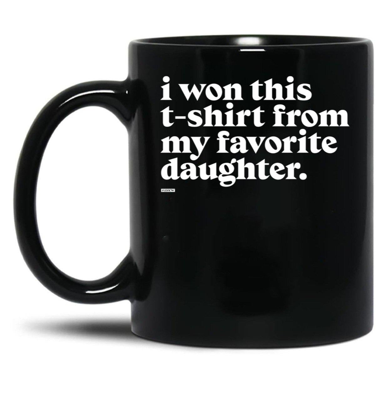Daughter (2) Black Coffee Mug