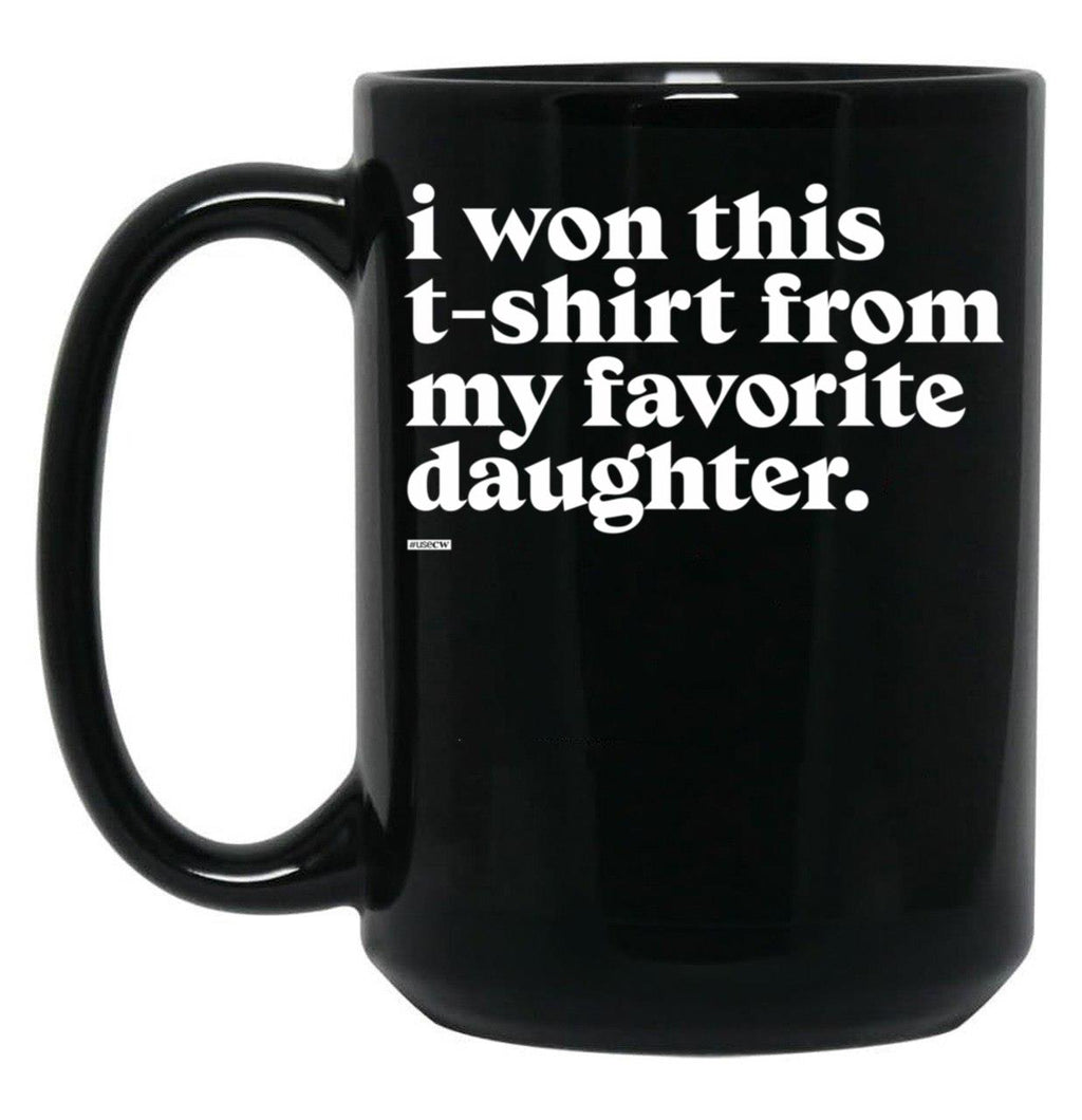 Daughter (2) Black Coffee Mug