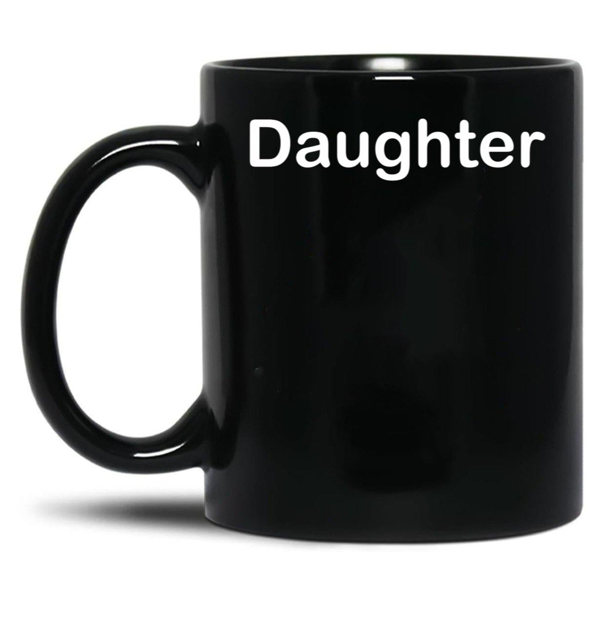 Daughter (5) Black Coffee Mug