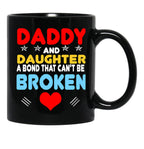 Daughter (8) Black Coffee Mug - Black