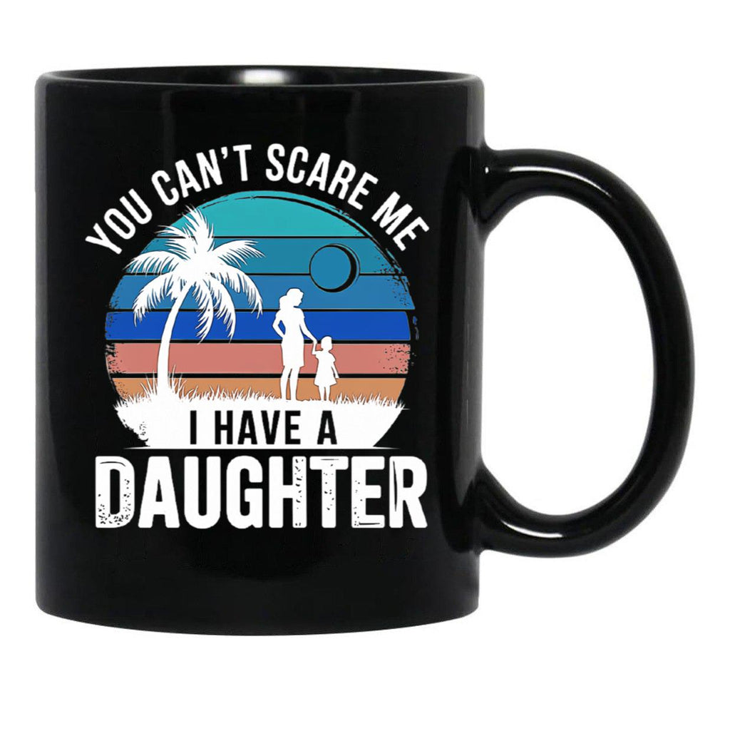Daughters Love A Fathers Unbreakable Bond Black Coffee Mug - Black