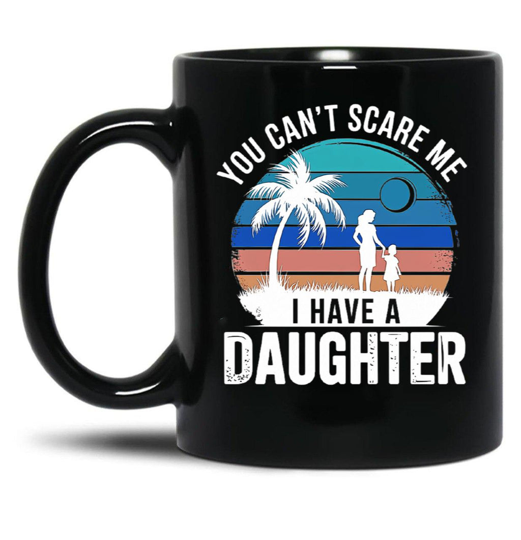 Daughters Love A Fathers Unbreakable Bond Black Coffee Mug