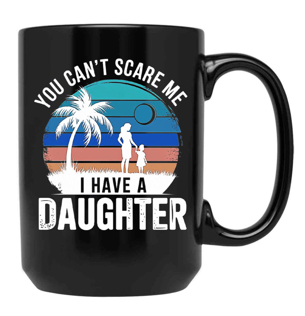 Daughters Love A Fathers Unbreakable Bond Black Coffee Mug - Black