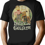 Davey and Goliath 1961 Premium Heavyweight Cotton T-Shirt - Black