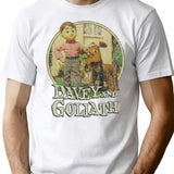 Davey and Goliath 1961 Premium Heavyweight Cotton T-Shirt - White