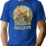 Davey and Goliath 1961 Premium Heavyweight Cotton T-Shirt - Blue