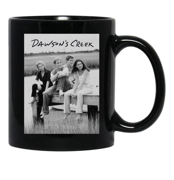 Dawsons Creek Black Coffee Mug, Gift Coffee Mug - Black