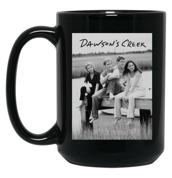 Dawsons Creek Black Coffee Mug, Gift Coffee Mug - Black