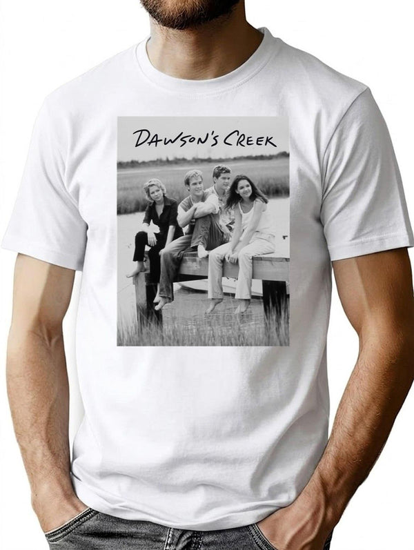 Dawsons Creek Premium Heavyweight Cotton T-Shirt - White