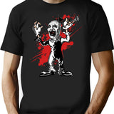 Day Gift For Art Terriefer Slasher Movie Halloween Gift Music Fans T-Shirt for Men & Women, T-Shirts Graphic Tee - Black
