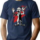 Day Gift For Art Terriefer Slasher Movie Halloween Gift Music Fans T-Shirt for Men & Women, T-Shirts Graphic Tee - Navy