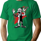Day Gift For Art Terriefer Slasher Movie Halloween Gift Music Fans T-Shirt for Men & Women, T-Shirts Graphic Tee - Green