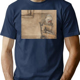 Day Of The Circus T-Shirt for Men & Women, T-Shirts Graphic Tee - Navy