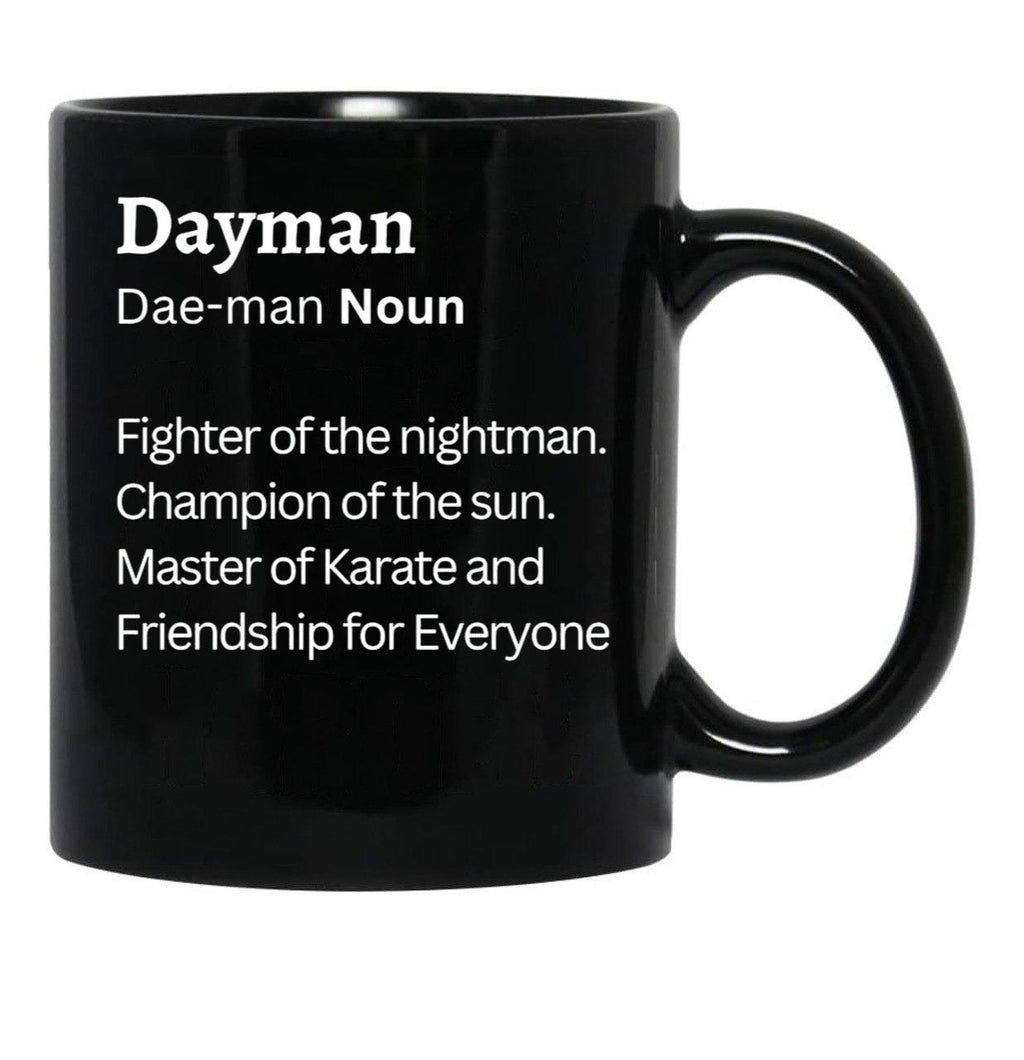 Dayman Black Coffee Mug, Gift Coffee Mug - Black