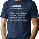 Dayman Premium Heavyweight Cotton T-Shirt - Navy