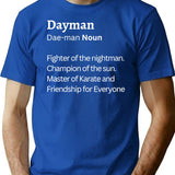 Dayman Premium Heavyweight Cotton T-Shirt - Blue