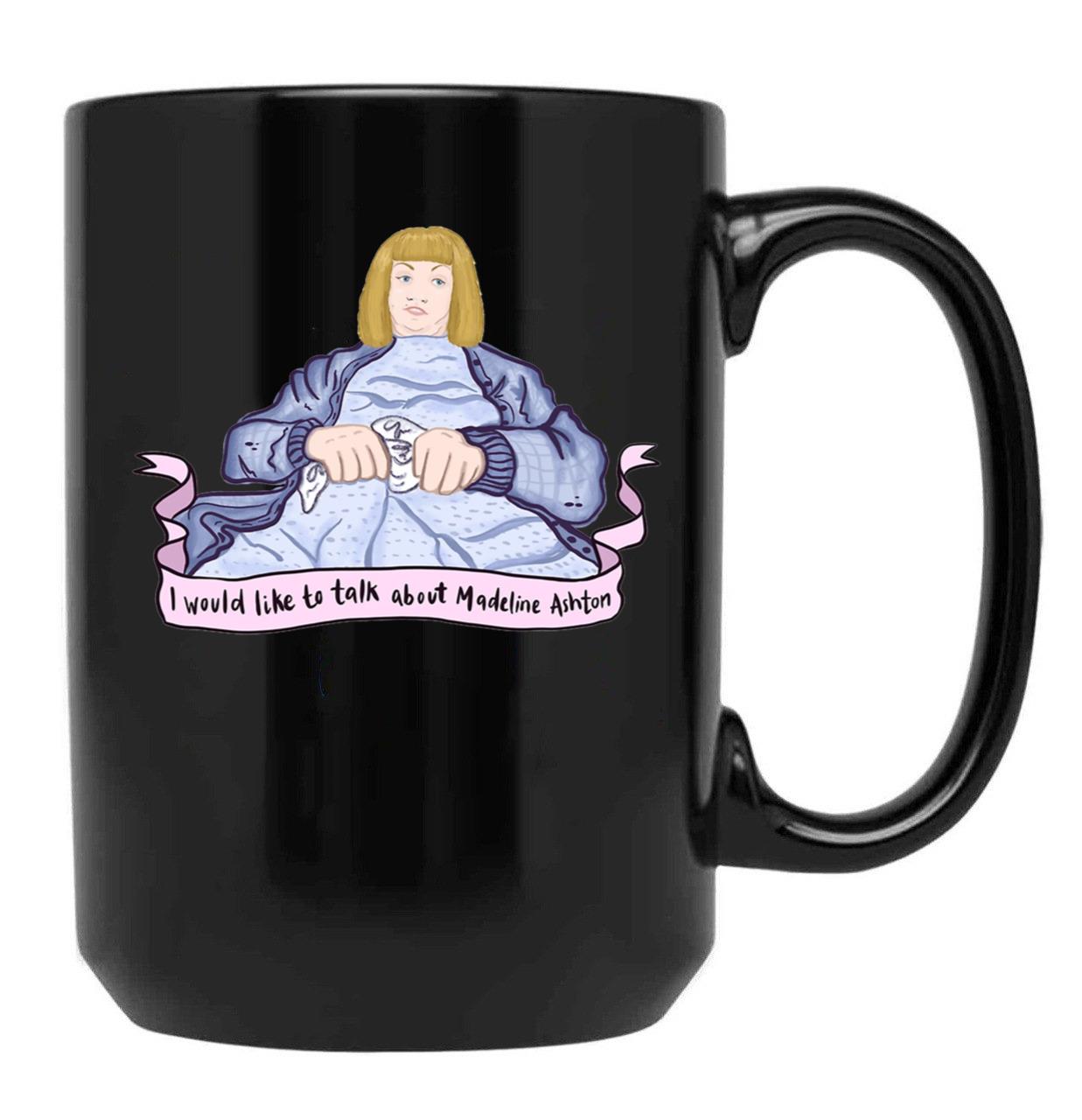 Death Becomes Her Black Coffee Mug, Gift Coffee Mug