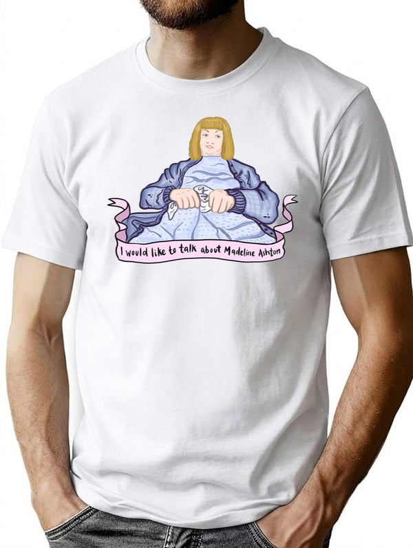 Death Becomes Her Premium Heavyweight Cotton T-Shirt - White