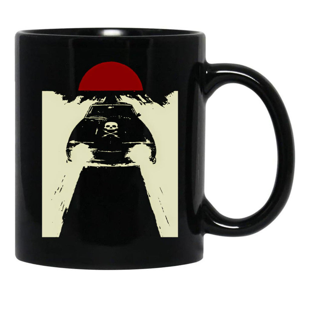 Death Proof Black Coffee Mug, Gift Coffee Mug - Black