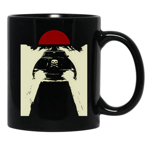 Death Proof Black Coffee Mug, Gift Coffee Mug - Black