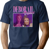 Deborah Vance Vintage 90S T-Shirt T-Shirt for Men & Women, T-Shirts Graphic Tee - Navy