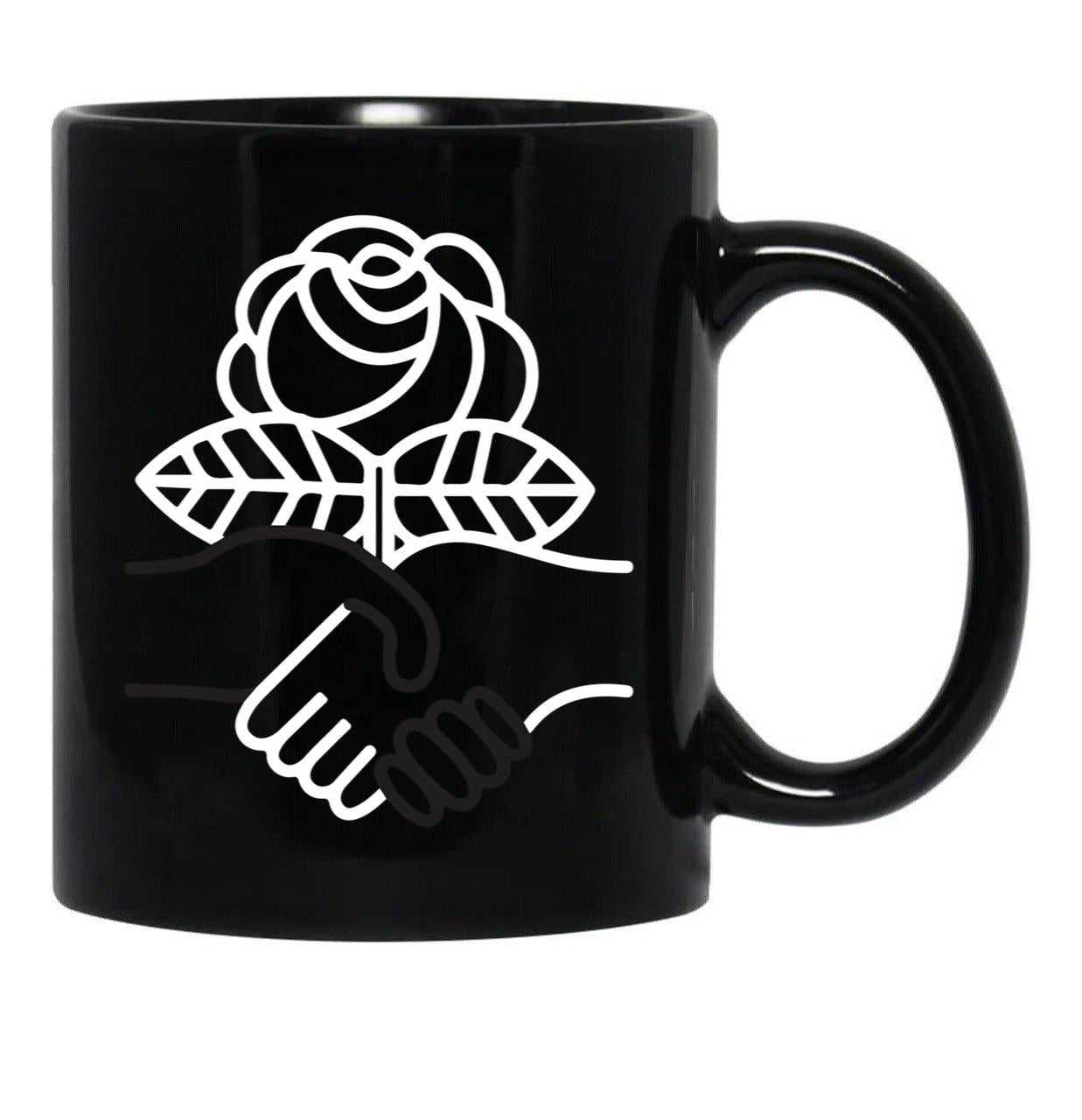 Democratic Socialists Of America Black Coffee Mug, Gift Coffee Mug - Black