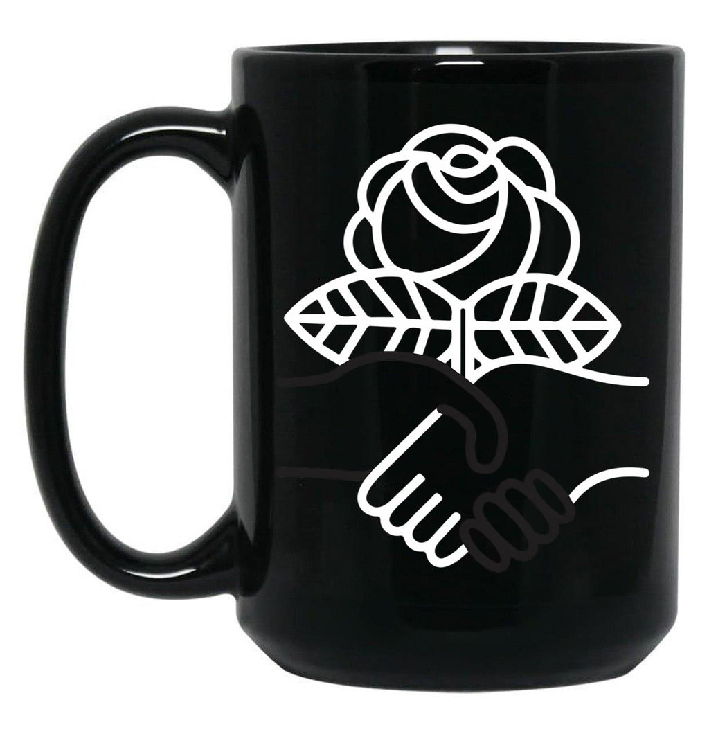 Democratic Socialists Of America Black Coffee Mug, Gift Coffee Mug