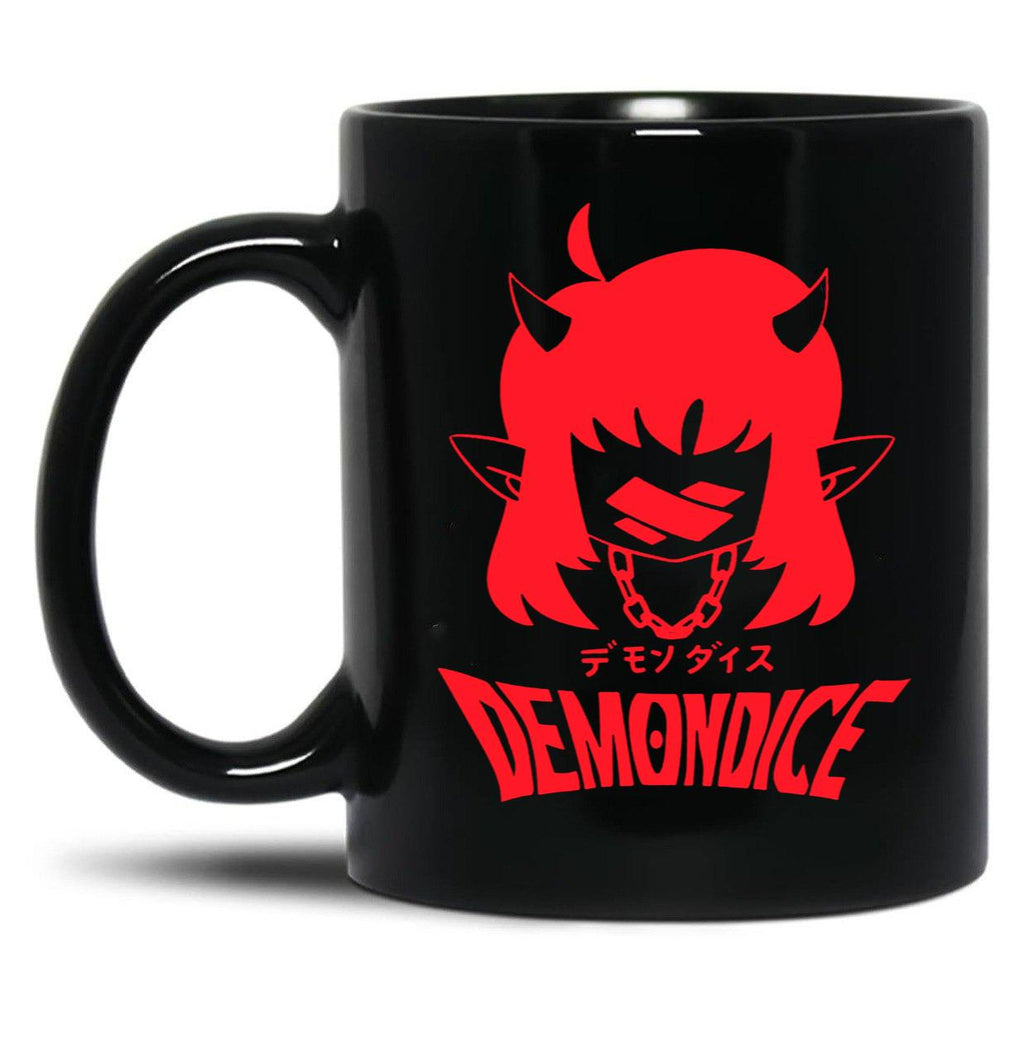 Demondice- Mori Calliope-Funny Black Coffee Mug, Gift Coffee Mug