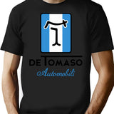 Detomaso Automobili T-Shirt for Men & Women, T-Shirts Graphic Tee - Black