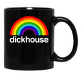Dickhouse Deckhouse Johnny Knoxville Black Coffee Mug, Gift Coffee Mug - Black