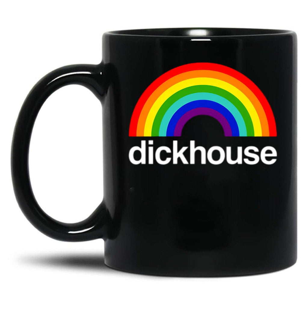 Dickhouse Deckhouse Johnny Knoxville Black Coffee Mug, Gift Coffee Mug