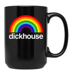Dickhouse Deckhouse Johnny Knoxville Black Coffee Mug, Gift Coffee Mug