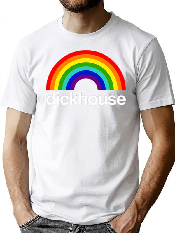 Dickhouse Deckhouse Johnny Knoxville Premium Heavyweight Cotton T-Shirt - White