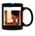 Did You Sleep Well Meme Black Coffee Mug, Gift Coffee Mug - Black